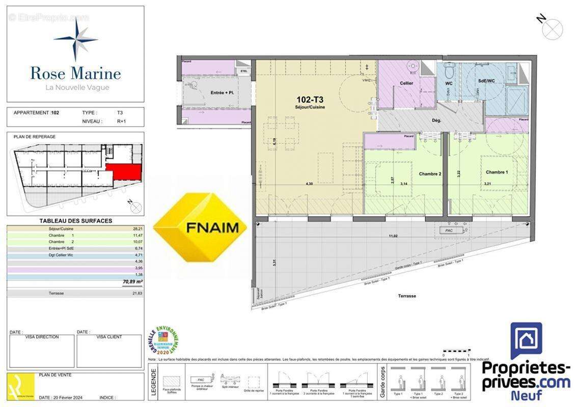 Appartement à PORT-LA-NOUVELLE