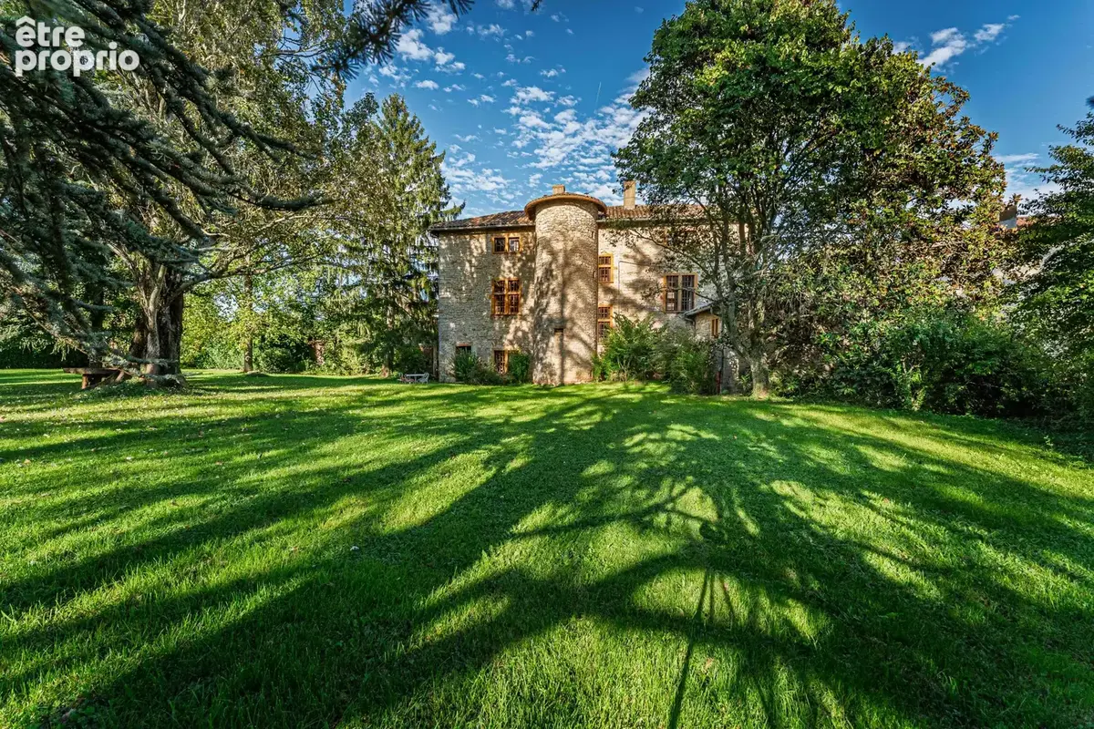 Maison Forte, Manoir d'exception au coeur du Beaujolais 350m2 - photo 12