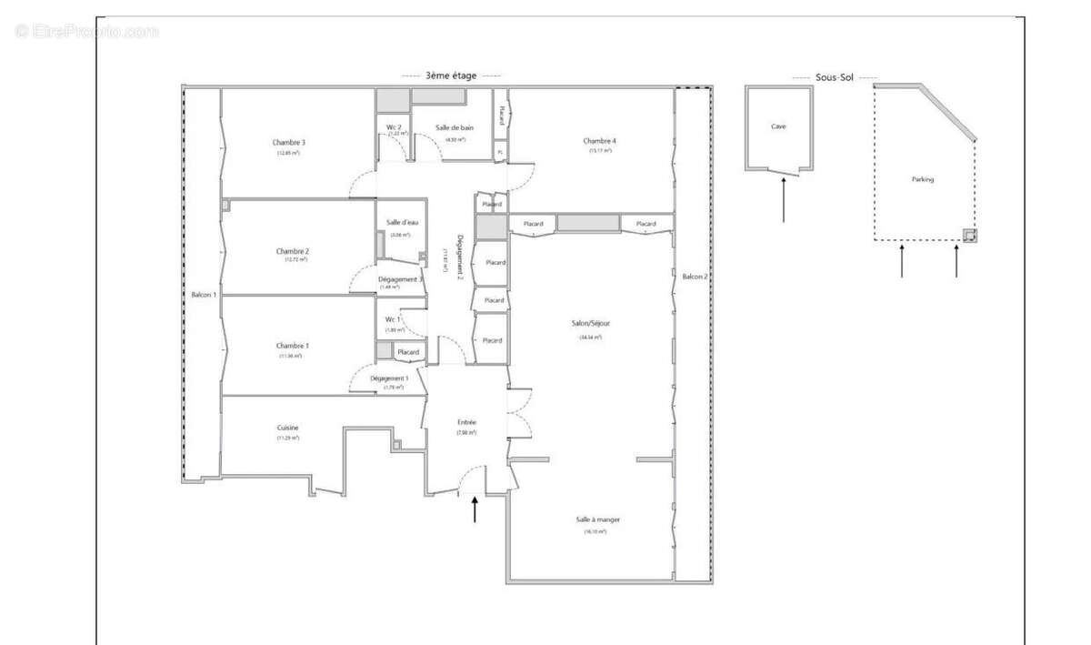 Appartement à PARIS-16E