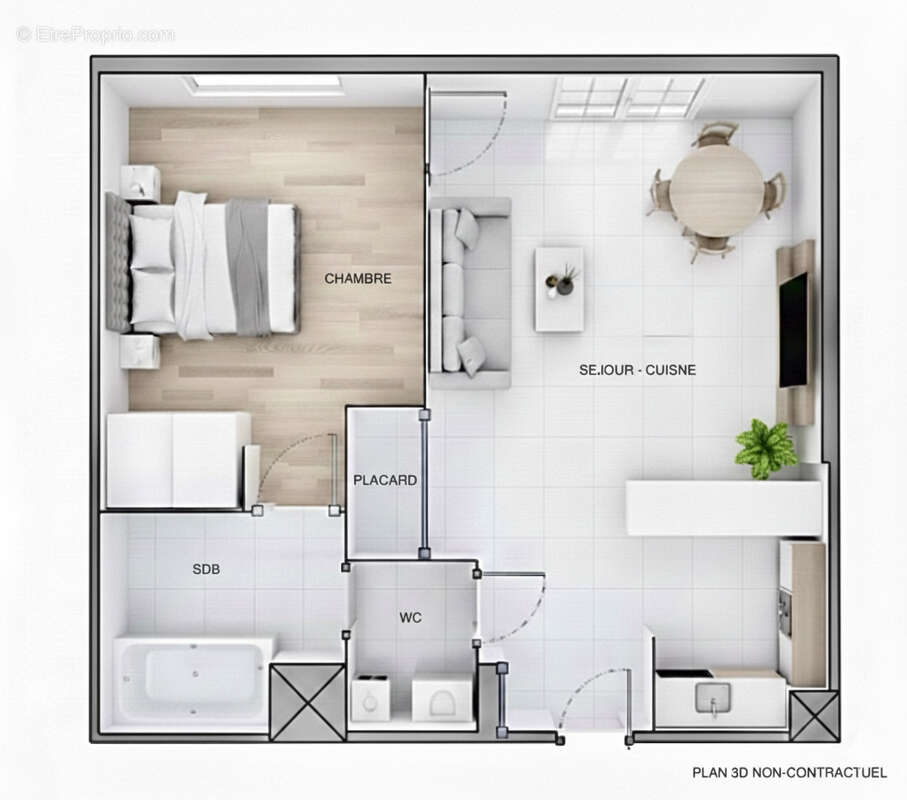Appartement à PREVESSIN-MOENS