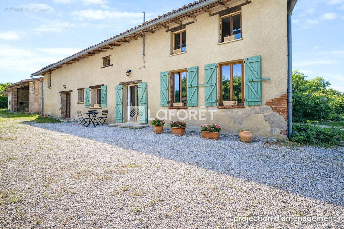 Maison à VILLEMUR-SUR-TARN