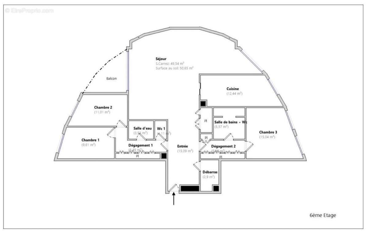 Appartement lumineux avec vue, Puteaux - photo 15