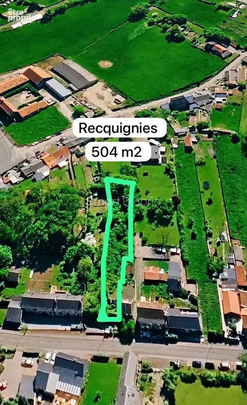 Terrain constructible de 500m2 recquignies - photo 1