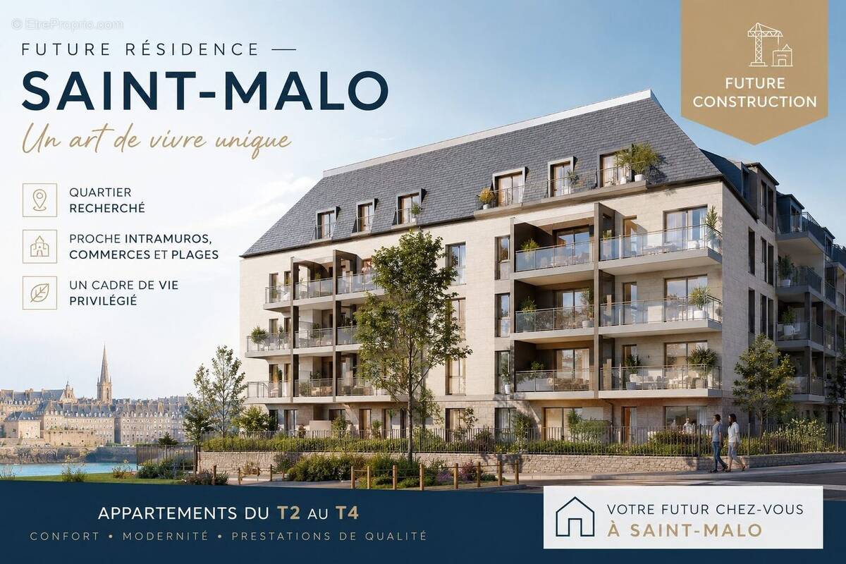Appartement à SAINT-MALO