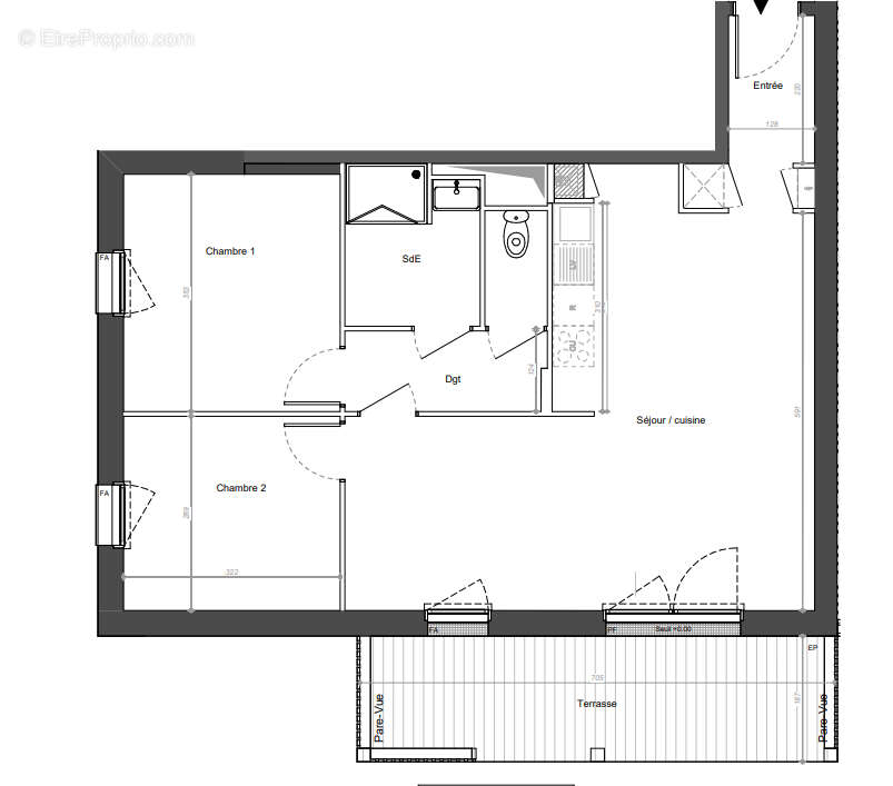 Appartement à NANTES