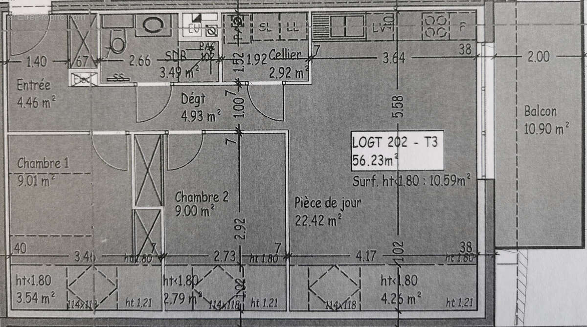 Appartement à NODS