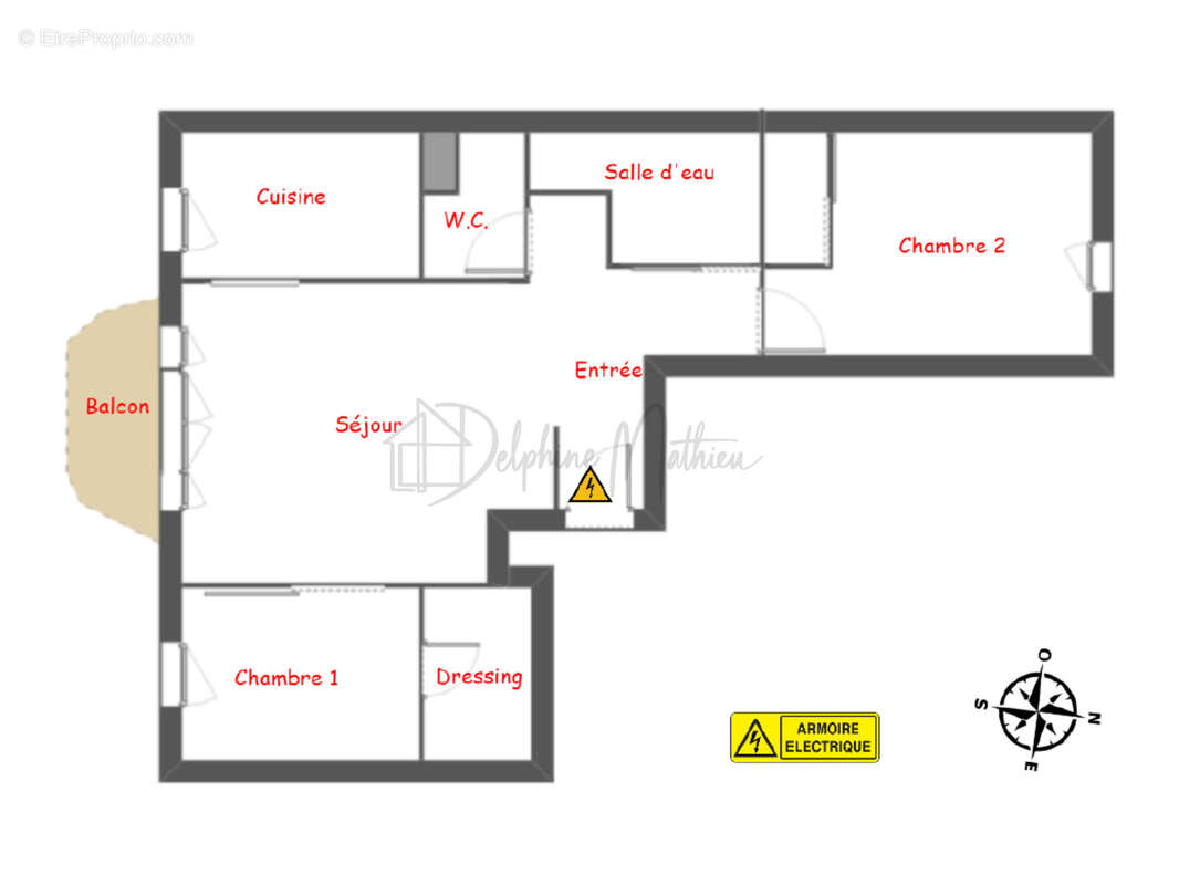 Appartement à PARIS-15E