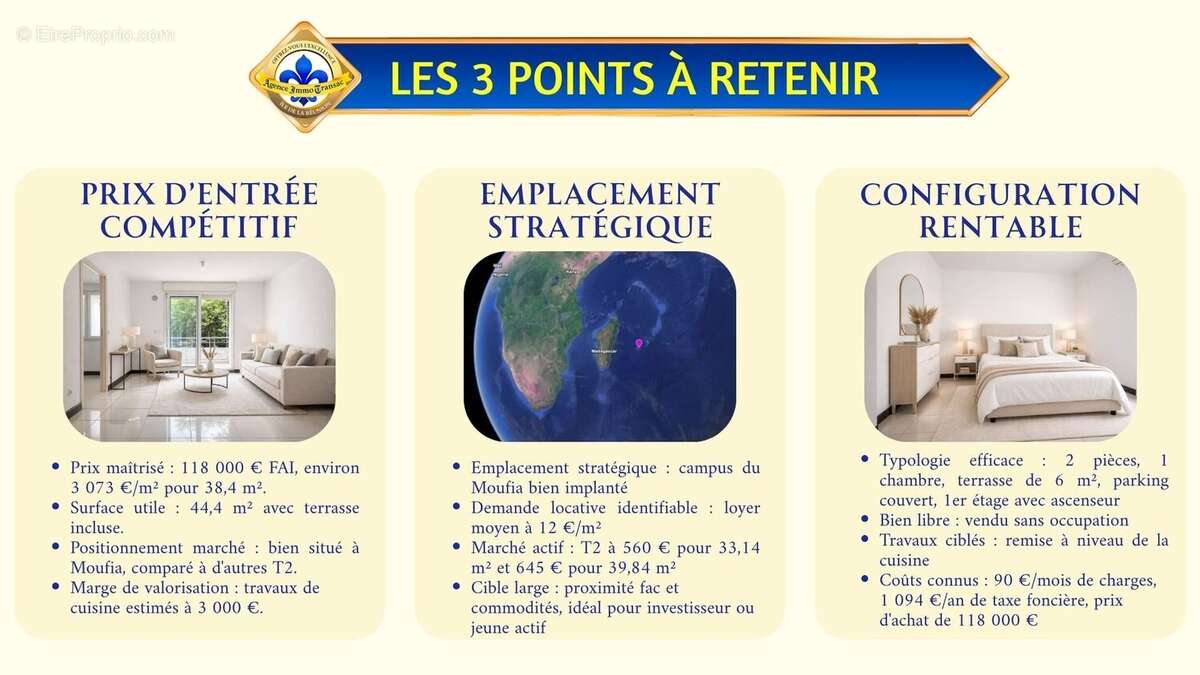 Appartement à SAINT-DENIS