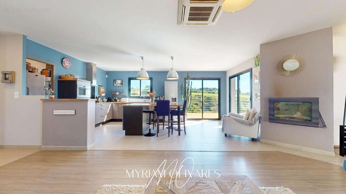 Exclusivite ! aragon ! villa 6 pièce(s) 202 m2 avec piscine et vue  exceptionnelle ! - photo 9