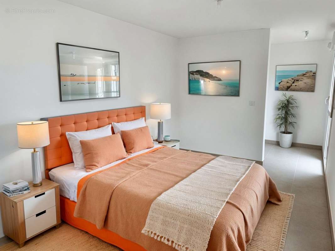 Chambre 1 - Appartement à FORCALQUIER