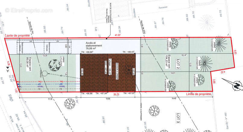 Terrain à TRIEL-SUR-SEINE