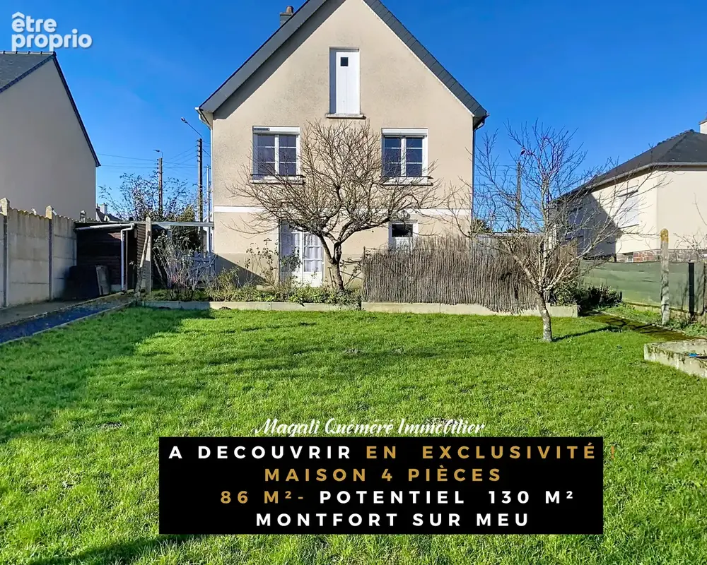 Maison à MONTFORT-SUR-MEU