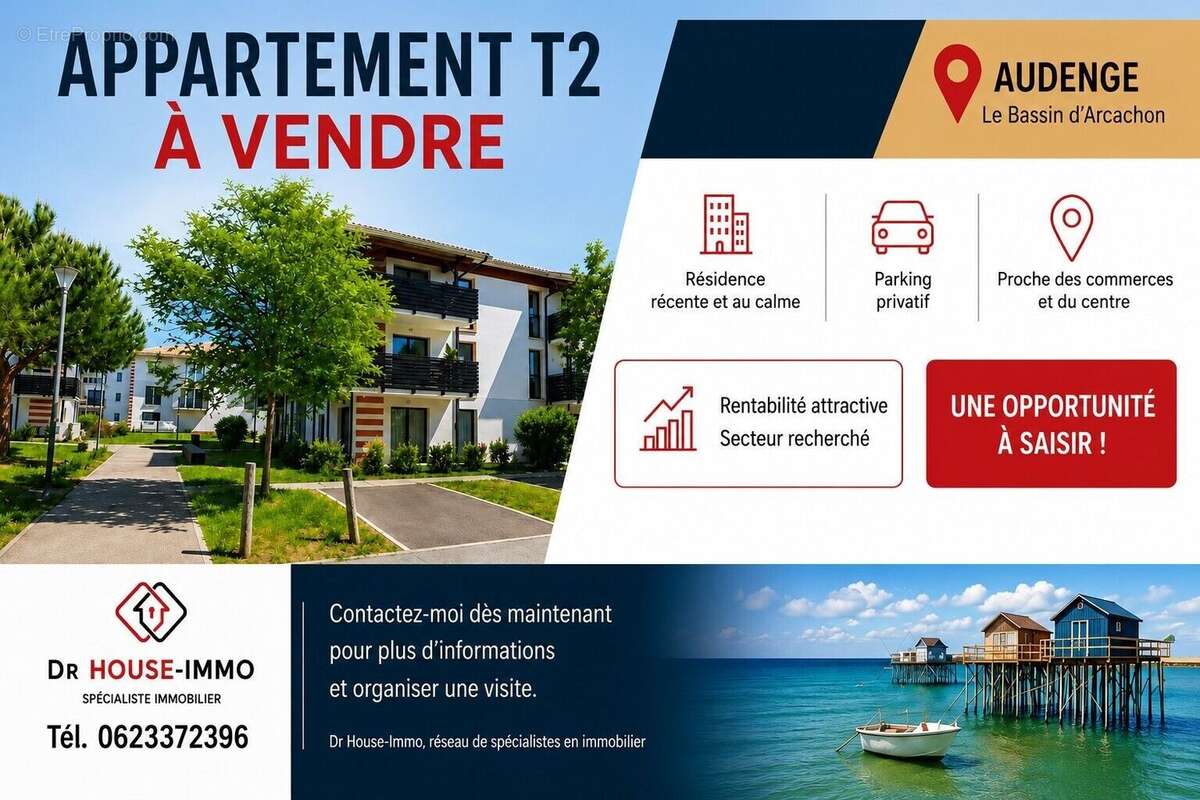 Appartement 43 m² à Audenge  - photo 94
