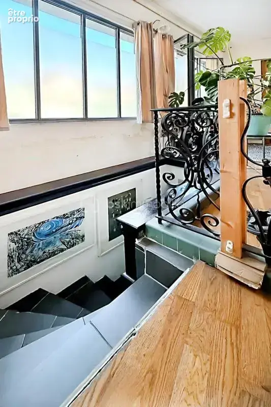 Mouzaïa – loft de caractère – 82 m² carrez – volumes rares – sous-sol aménagé de 28 m² - photo 14
