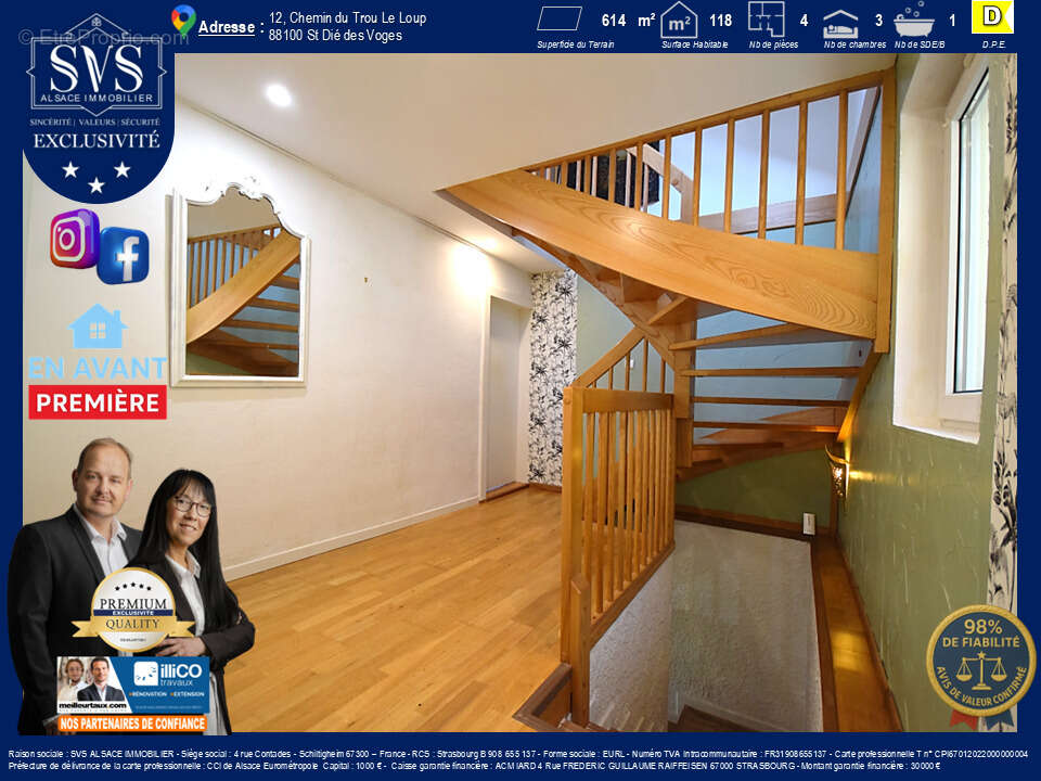 Maison à SAINT-DIE-DES-VOSGES