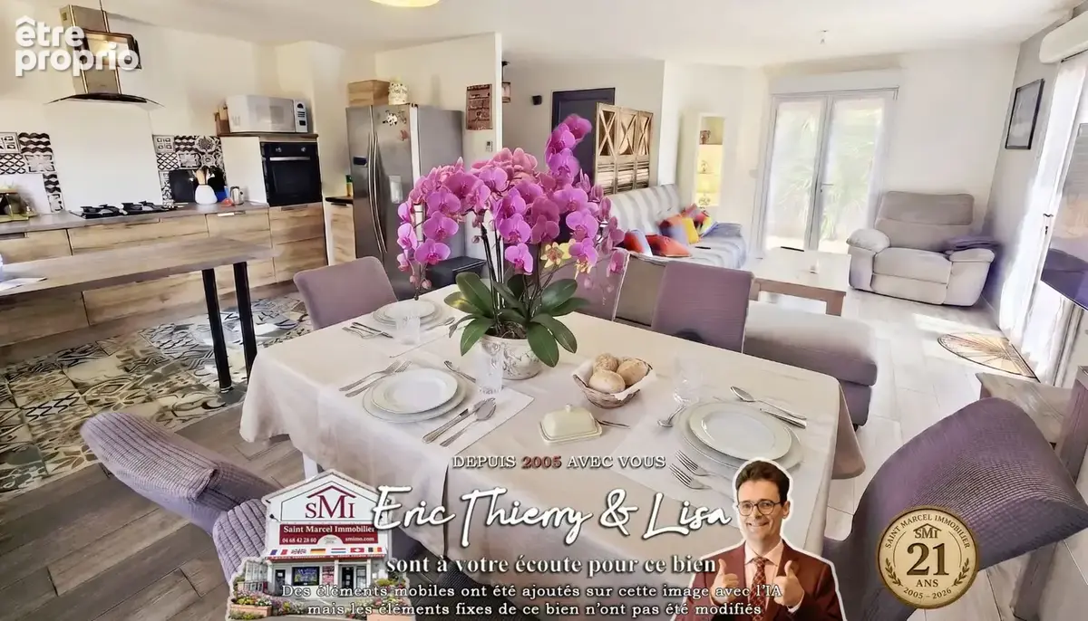 Votre havre de paix à deux pas du Canal du Midi  - magnifique maison de plain-pied T4  libre 4 faces avec PISC - photo 4