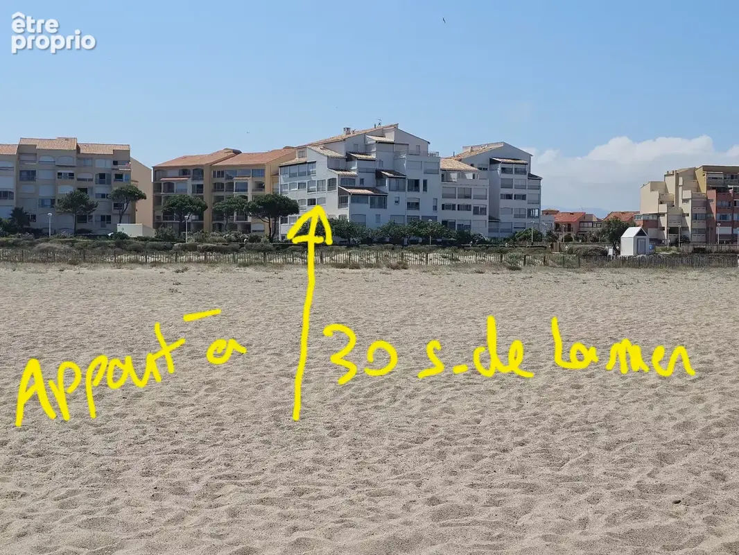 Appartement T1 vue mer à Leucate avec Pkg à 30m de la plage - photo 10