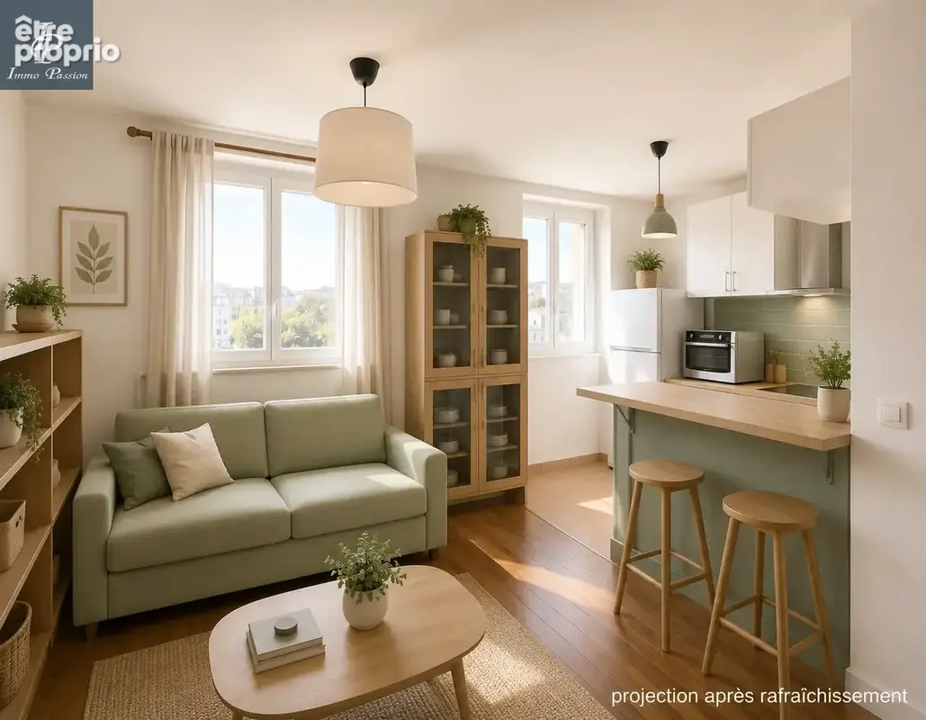 A vendre issy-les-moulineaux (prox. paris) appartement type 3 41,98m2 - photo 4