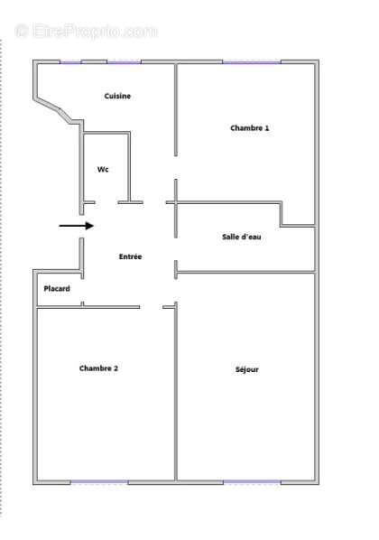 Appartement à PARIS-13E