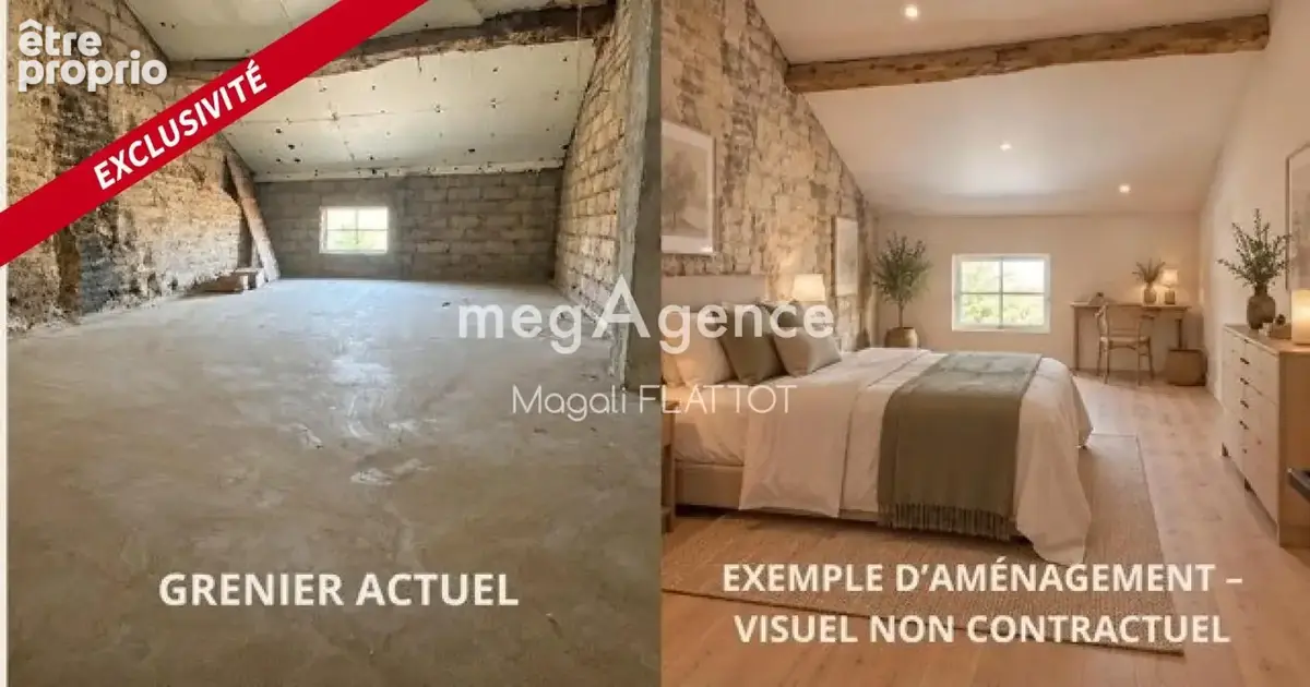 Maison de village évolutive 68 m² – potentiel env. 100/110 m² – terrain 2 900 m² » - photo 9
