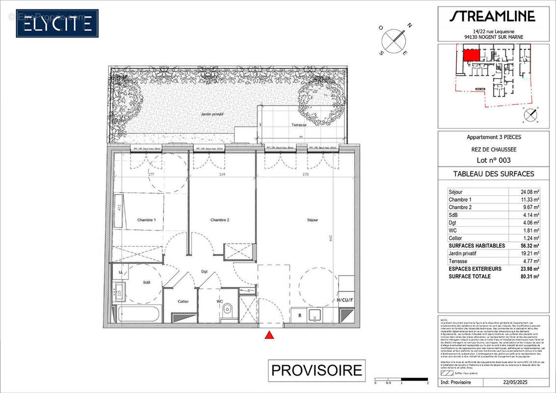 Appartement à NOGENT-SUR-MARNE