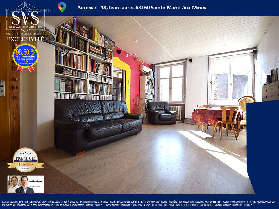 Appartement à SAINTE-MARIE-AUX-MINES