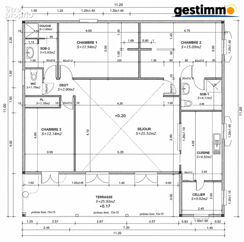 Maison 4 pièces 93 m² à vendre à Matoury (97351) - photo 4
