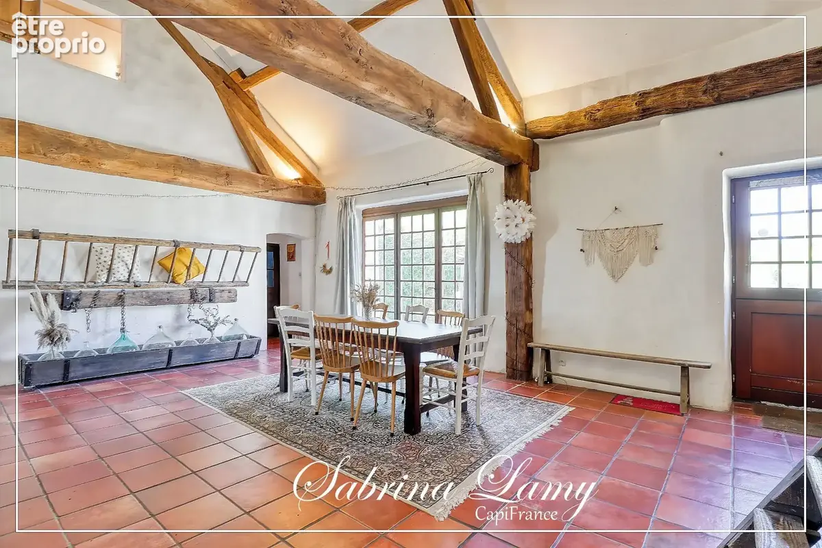 Maison de campagne de caractère – 201m² – beaux volumes – 5 chambres – terrain 898 m² – fromentières - photo 22