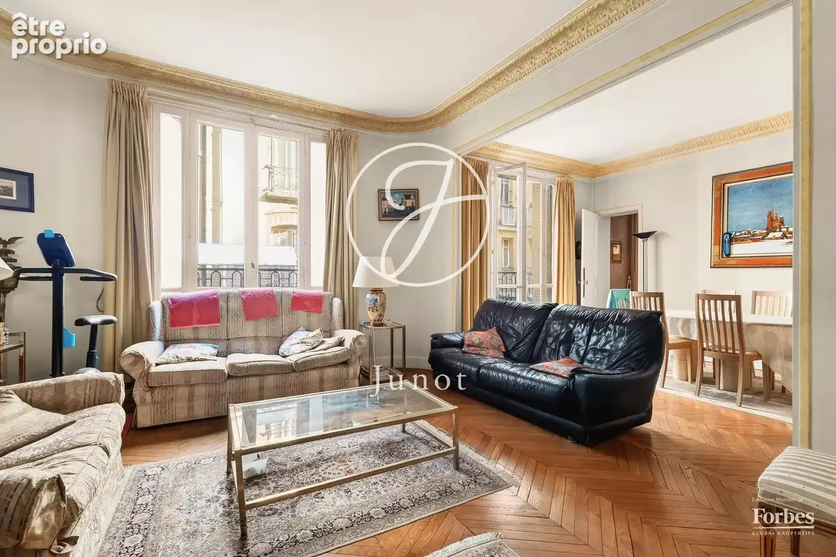 Paris 16e - MARBEAU / FOCH - Appartement  - 4 pièces - 103,32m² Carrez - 2/3 chambres - photo 4