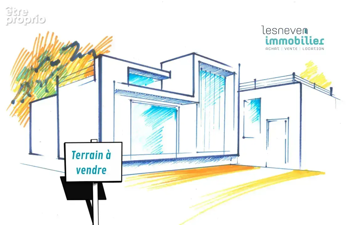 Photo Terrain à Lanhouarneau au prix de 54 054€