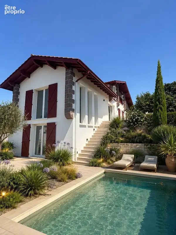Bidart, Villa 5 chambres vue dégagée montagnes et vue océan - photo 8