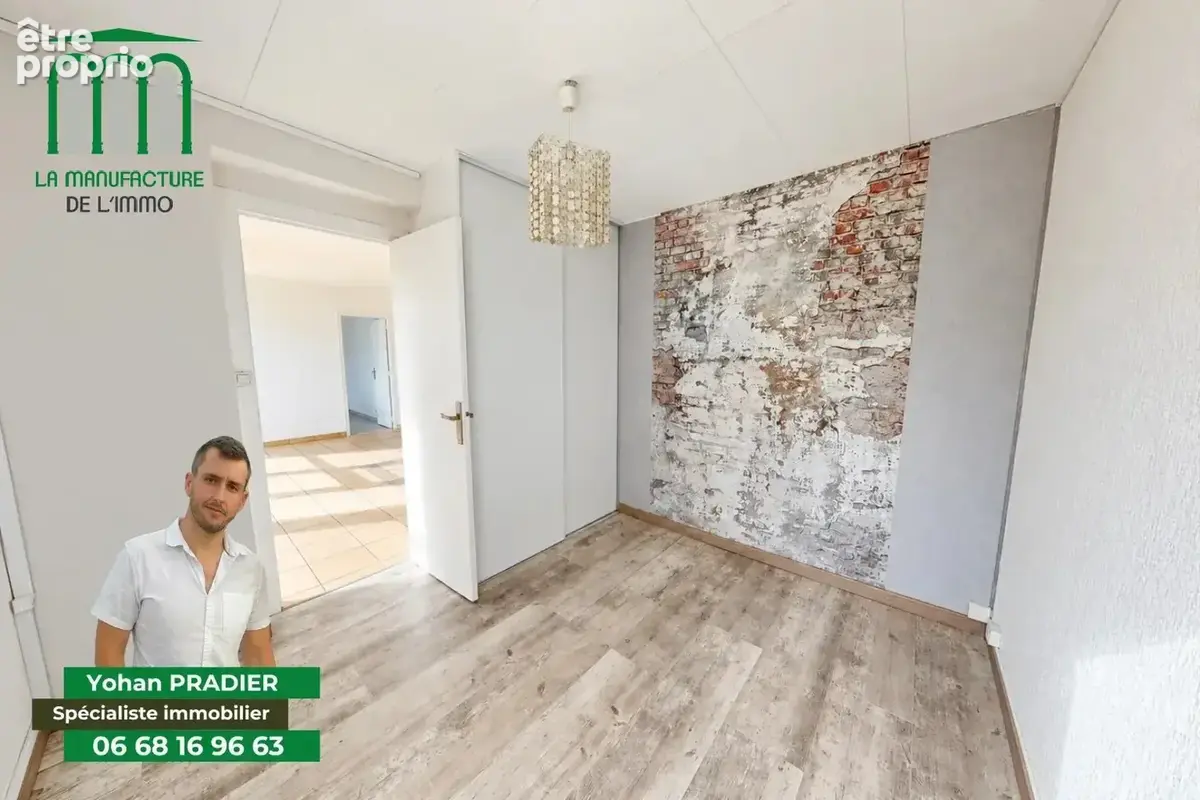 Appartement T4 - 3 Chambres - Dernier étage - Balcon - Garage/ Prox. Bellevue-La Rivière - photo 6