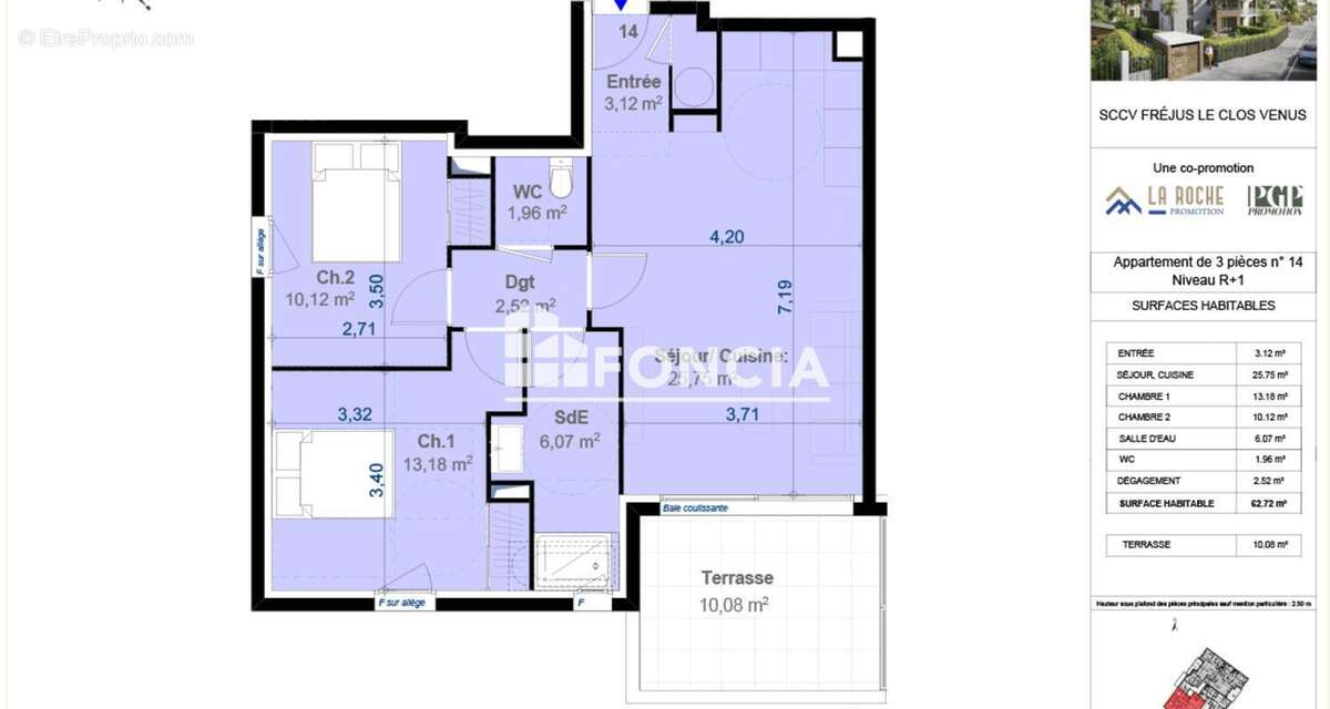 Appartement à FREJUS