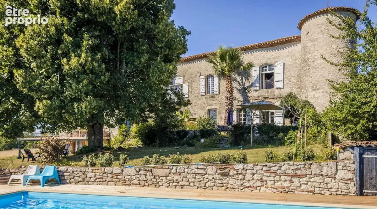 Château authentique du XIIIe siècle avec trois gîtes, piscine et 2 ha - photo 11