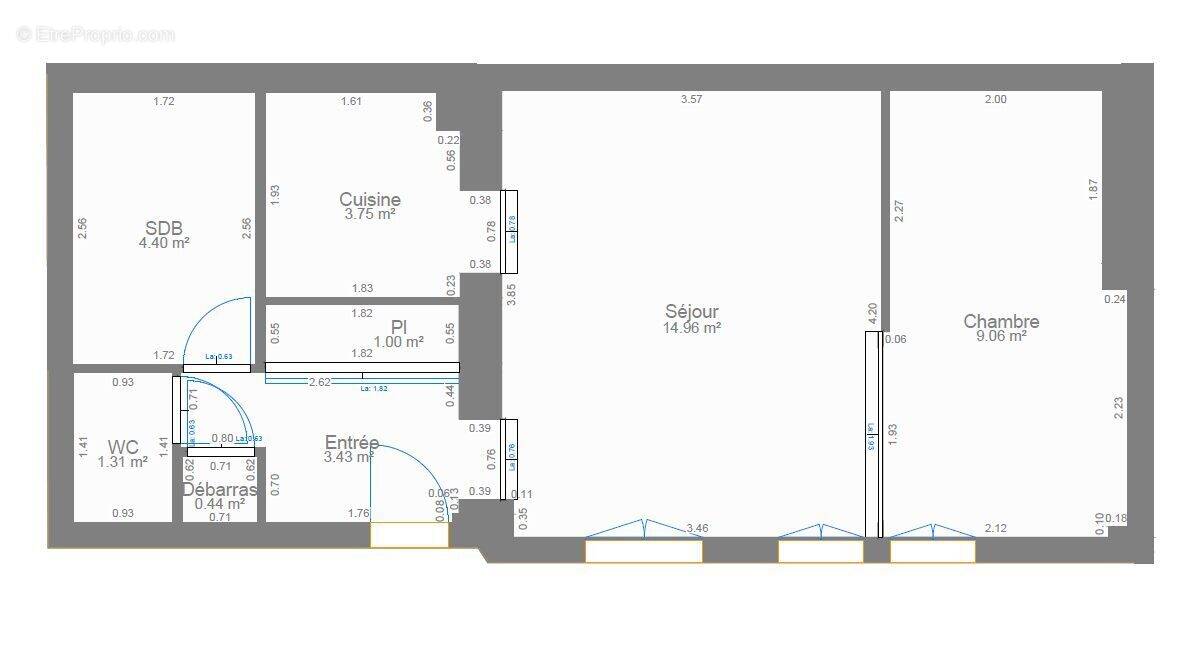 Appartement à PARIS-9E