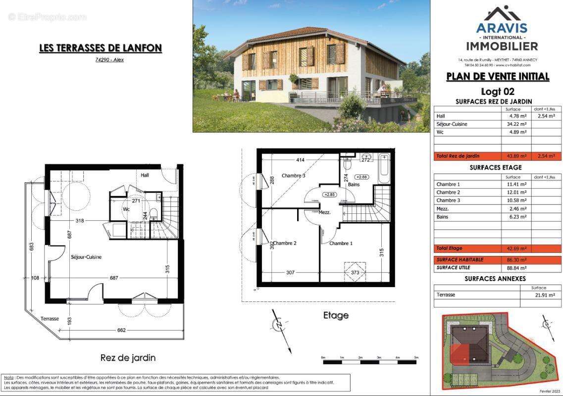 Appartement à ALEX