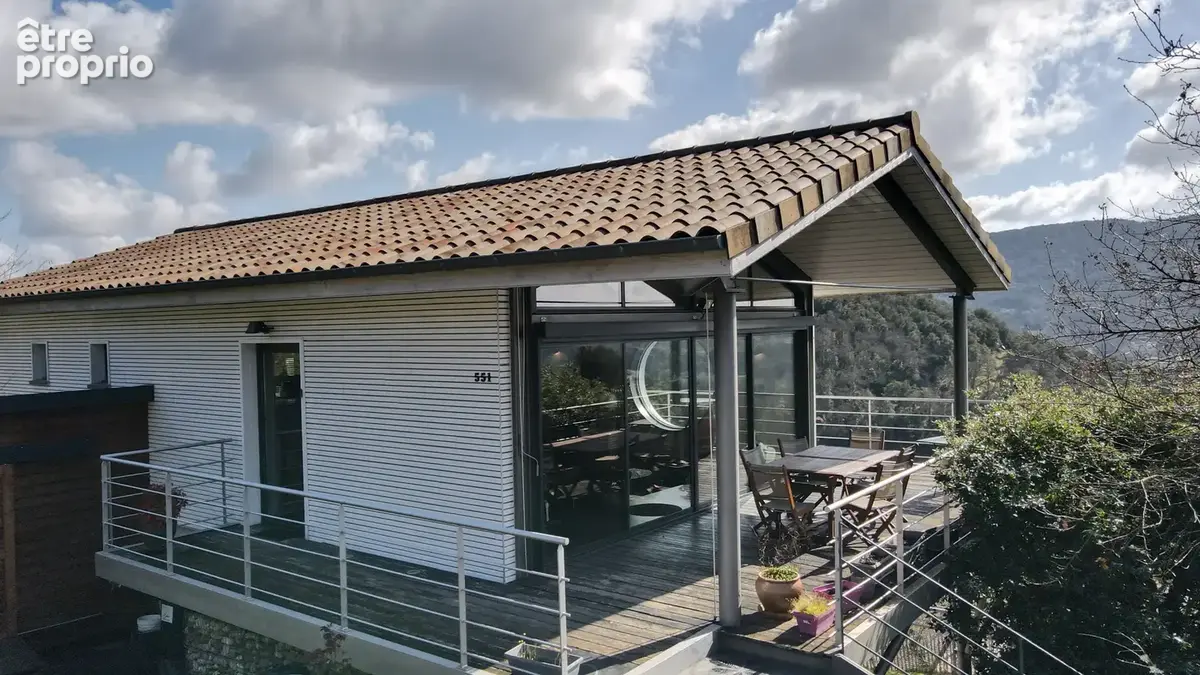 Saint-Péray - Maison lumineuse avec vue dégagée - piscine - photo 15