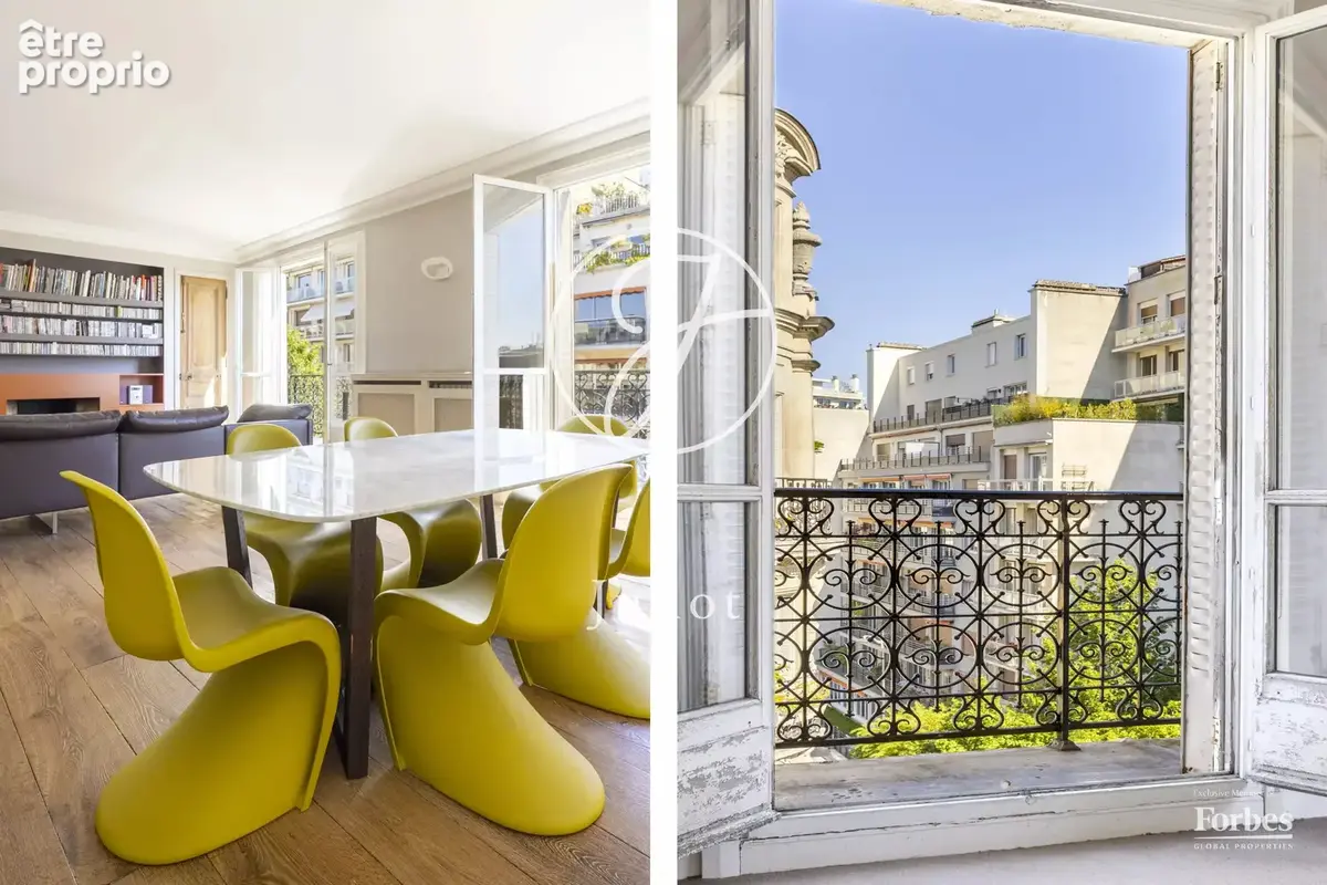 Paris 16e - JASMIN - Appartement - 6 pièces - 156,48m² Carrez - 157,46m² au sol - 4 chambres - Étage élevé - Balcon filant - photo 11