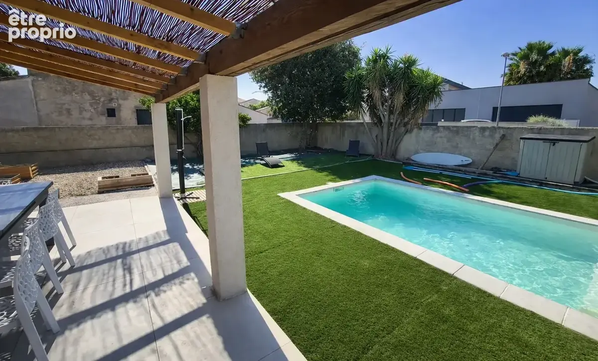 Vinassan   maison 4 faces 150 m2 avec piscine et garage - photo 1