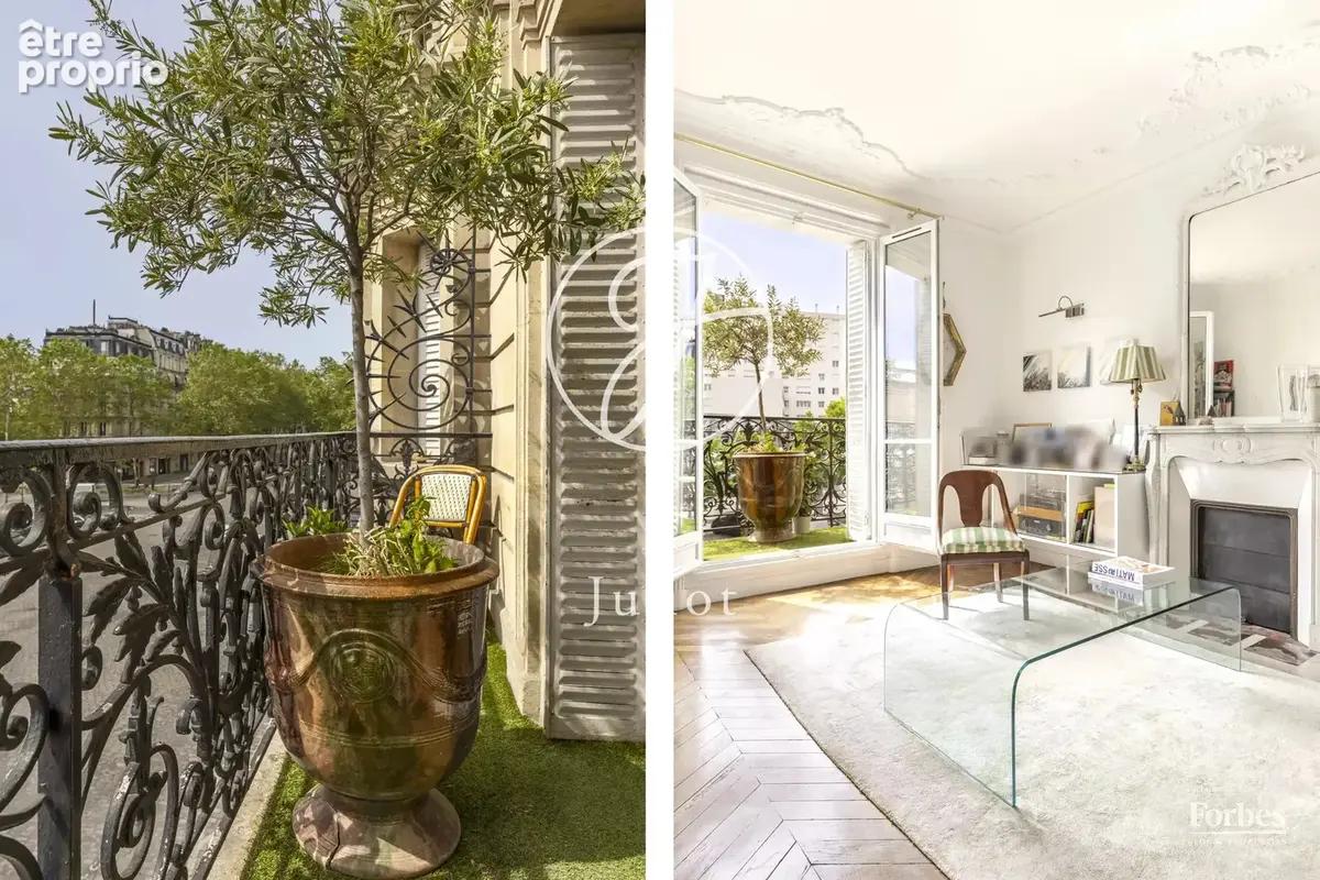 Paris 15e - SUFFREN / ROSA BONHEUR - Appartement à vendre - 4 pièces - 71,44m² loi Carrez - 2 chambres - Vues dégagées - Balcons - photo 14