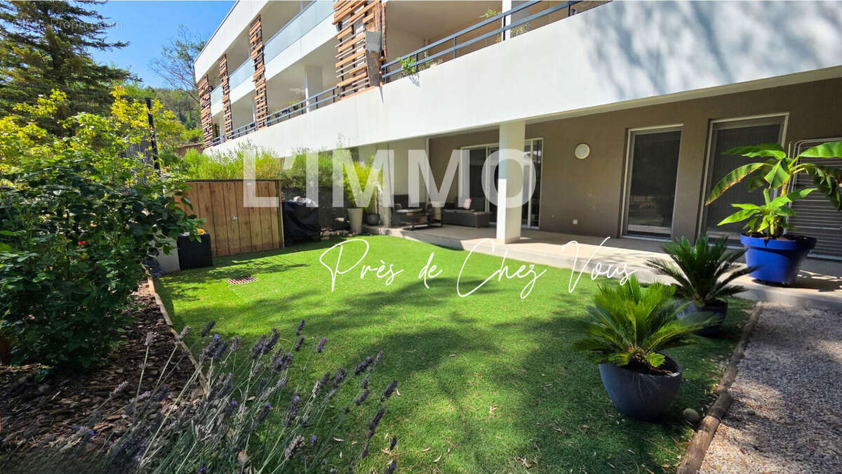Appartement La Destrousse 3 pièces 58 m2 RDJ au calme Absolu - photo 2