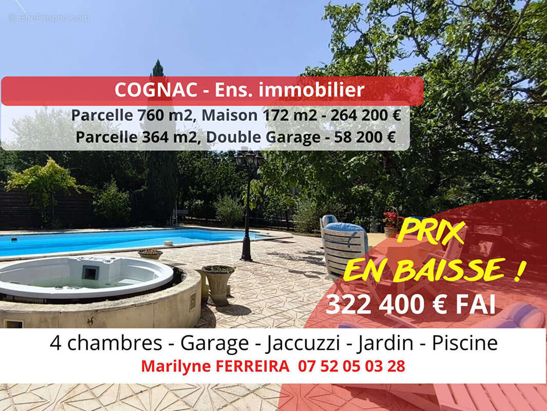 Maison à COGNAC