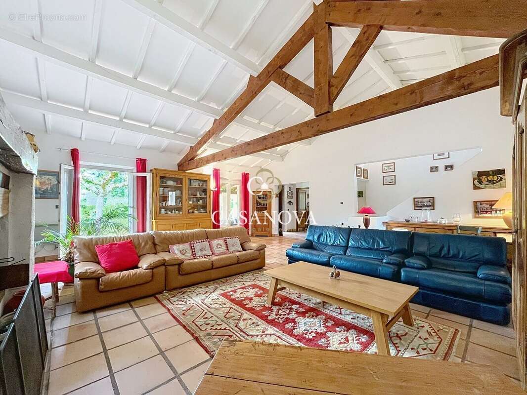 Aux portes de PEZENAS, maison de caractère sur un superbe terrain CONSTRUCTIBLE et DIVISIBLE de 3300 m². A 25 mn du bord de MER, - photo 4