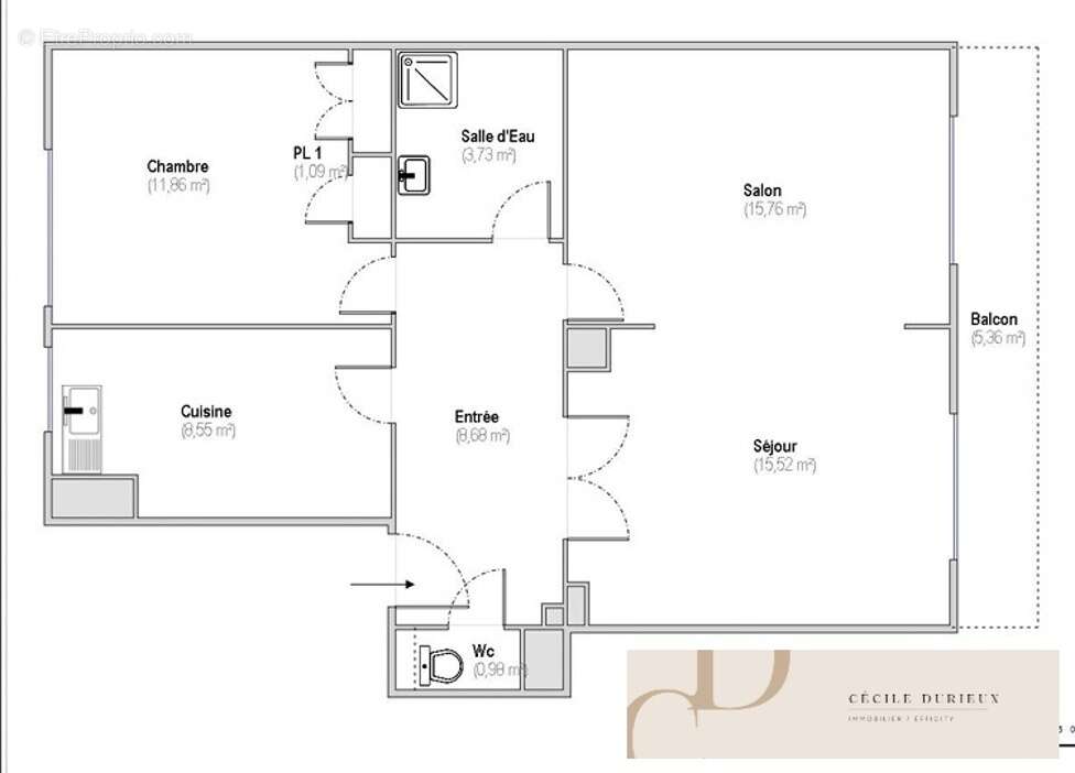 Appartement à LYON-3E
