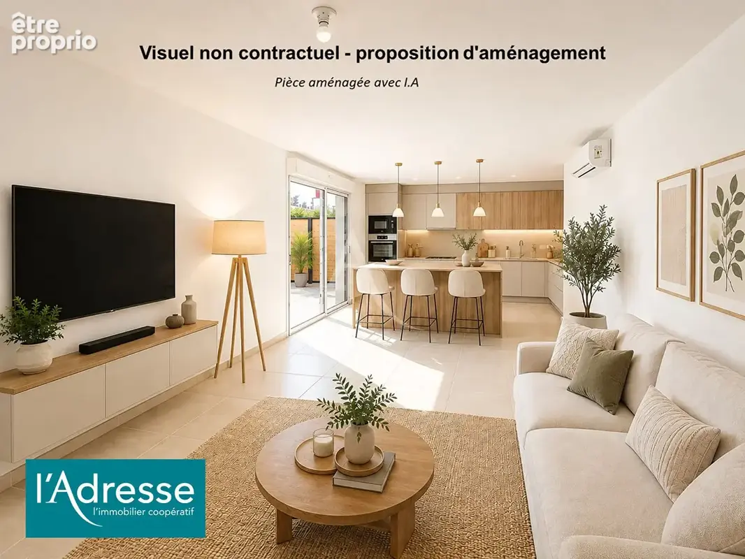 Appartement Le Pradet 3 pièces rez de jardin - photo 2