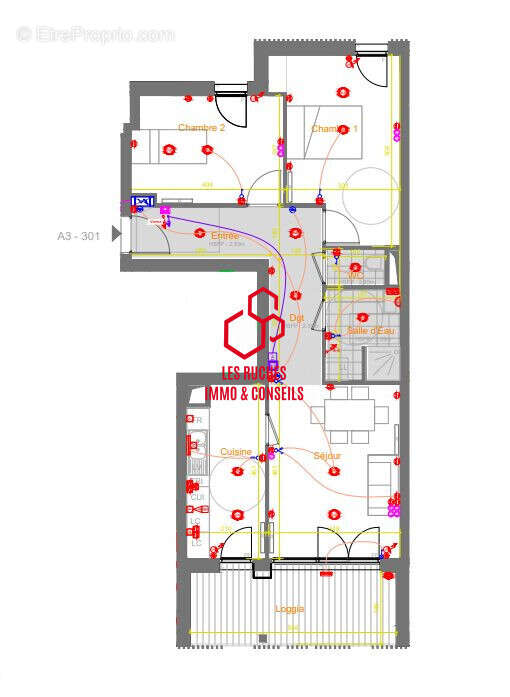 Appartement à L&#039;ILE-SAINT-DENIS