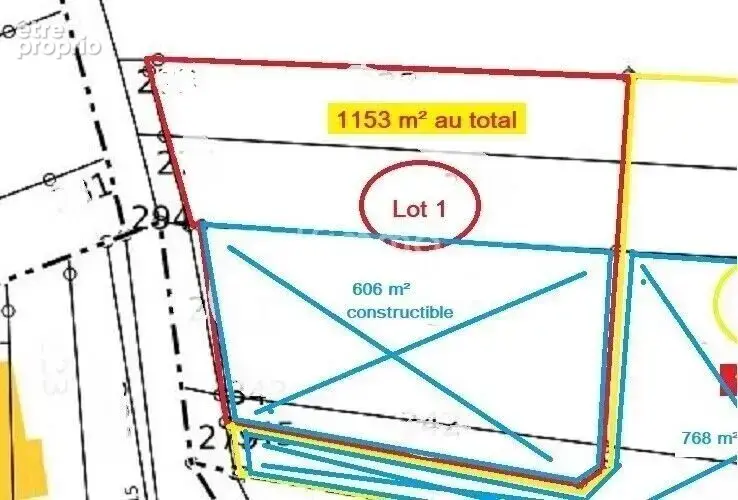 Drusenheim – terrain à bâtir de 1153m² - photo 3