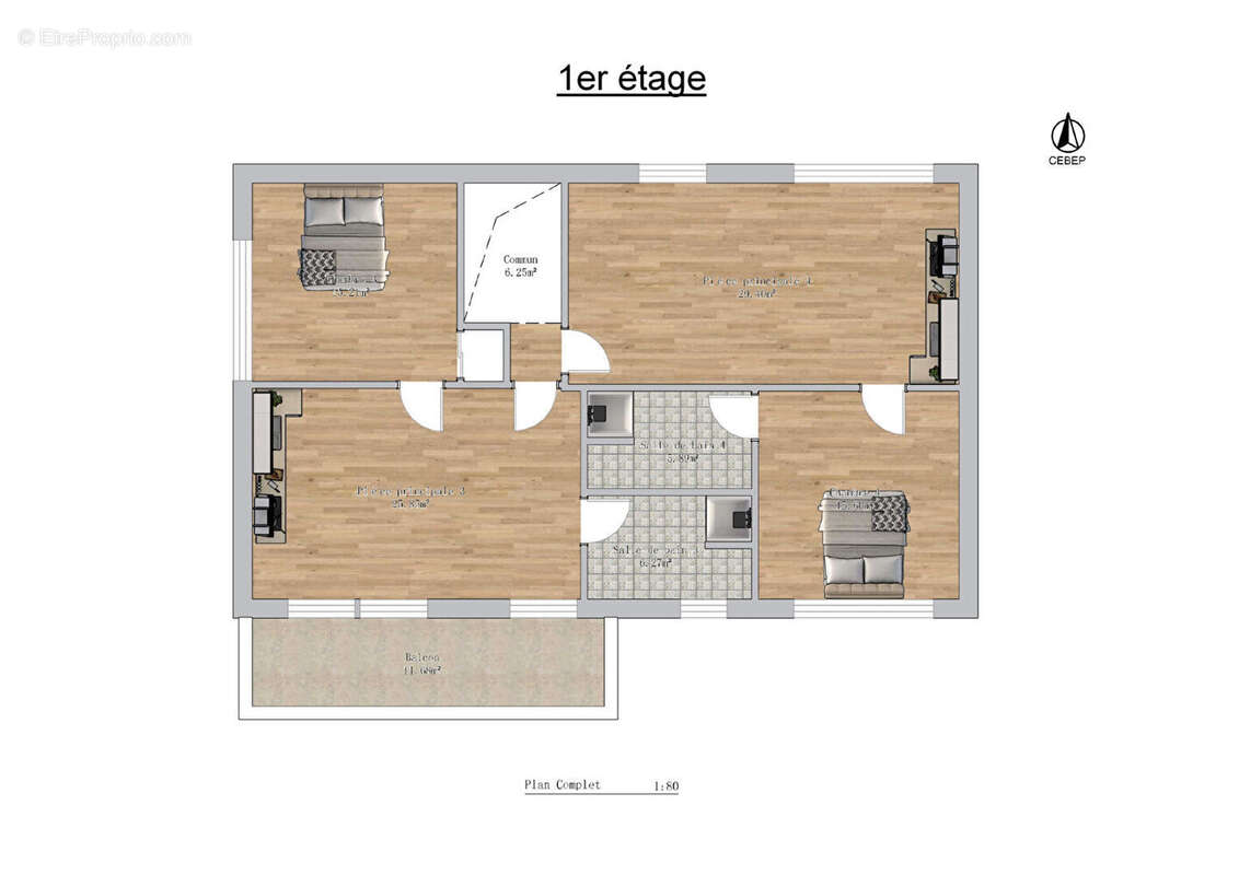 Appartement à LUNEVILLE