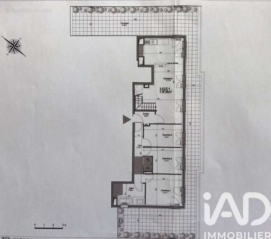 Photo 2 - Appartement à LEVALLOIS-PERRET