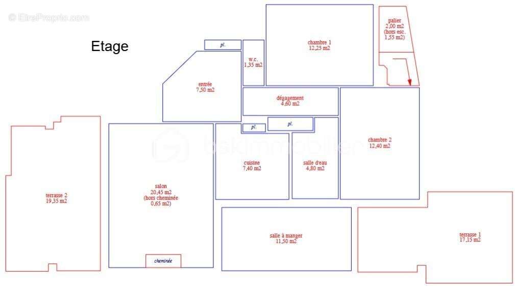 Maison à SAINT-LAURENT-DU-VAR